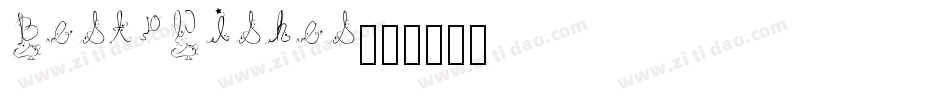 Best Wishes字体转换